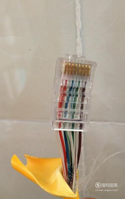 网线插座(连接路由器)网线接法