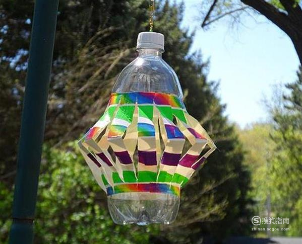 手工塑料水瓶做灯笼